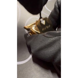 Fidlock V-BUCKLE, Magnetic, GLOW, BLUE, CLEAR, DIY, EDC, Belts, Buckle, Collars - Black, No Split