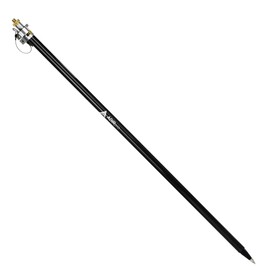 AdirPro 711-41-QCLAMP 8.5' Carbon Fiber Prism Pole with Compass, Locking Pin & Quick Clamp