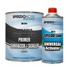 Speedokote Direct to Metal High Build 2.1 VOC 2K Urethane Primer BLACK Gallon Kit, SMR-2200B/222