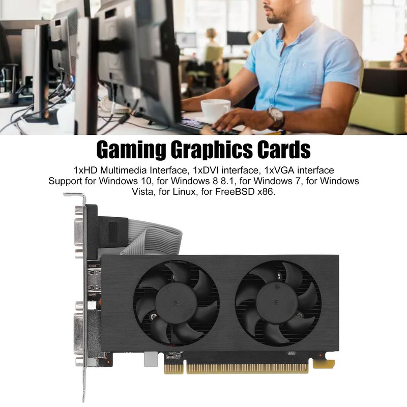 GTX750 4G DDR5 Graphics Cards with 2 Cooling Fan 128
