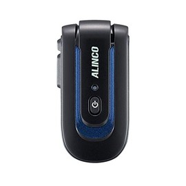 DJ-PX10 (DJPX10) Black Blue Lapel Talk Alinco Specific Small Power Transceiver (Earphone Sold Separately, Charger Sold Separately)