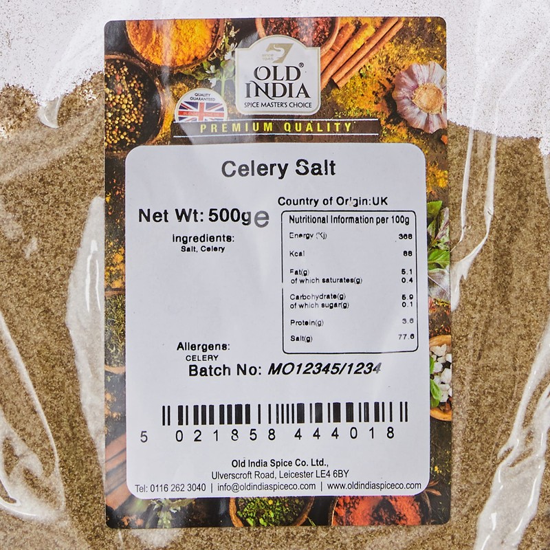 Old India Celery Salt 500g