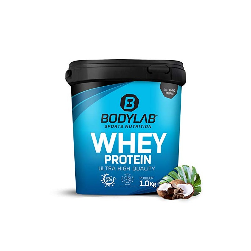Bodylab24 Whey Protein Pulver, Schokolade-Kokosnuss, 1kg
