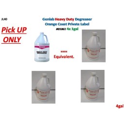 Genlabs PICk UP ONLY Genlab 01061 Heavy Duty Degreaser 4x1 gal  OCC private Label