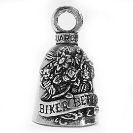Guardian® Biker Betty in Flowers Motorcycle Biker Luck Gremlin Riding Bell