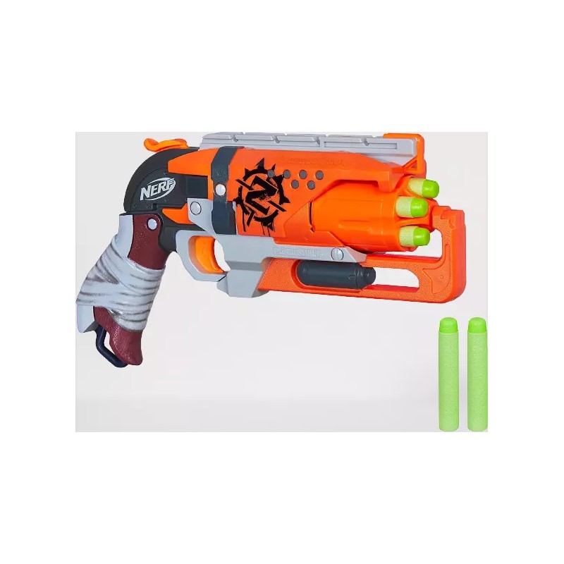 Nerf Zombie Strike Hammershot Blaster Revolver Pistol