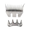 Lucky Farm Sheep Shears Blades Curved Wool Shearing Comb and