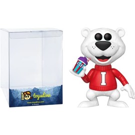 I c e e Polar Bear [Scented] (Hot Topic Exc): P o p ! Ad Icons Vinyl Figurine Bundle with 1 Compatible 'ToysDiva' Graphic Protector (072-46266 - B)