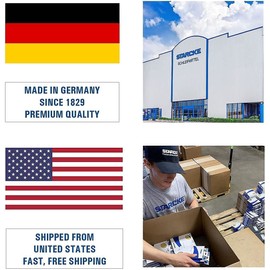 Starcke Premium 7 Inch Hook and Loop Grip Sanding Discs - No Hole Black Silicon Carbide - for Stone, Metal, Wood Floor, Auto Body Repair, Paint, and Plastics (50 Pack, 60 Grit)