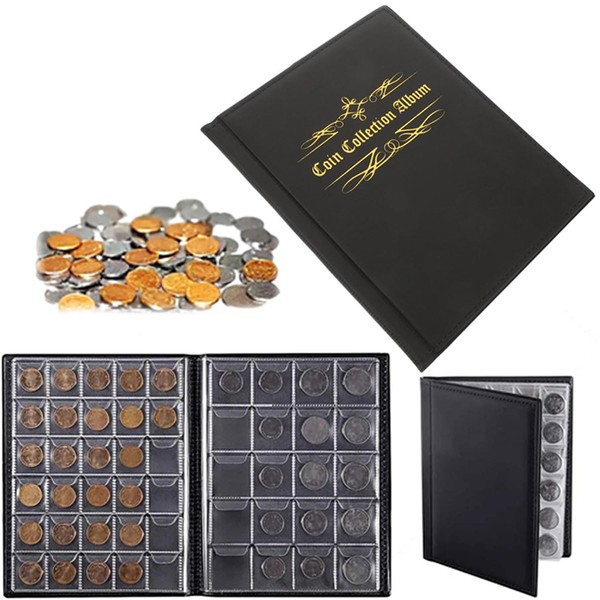 Coin Album, Coin Collection, Coin Album, Coin Storage Scrapbook, 480