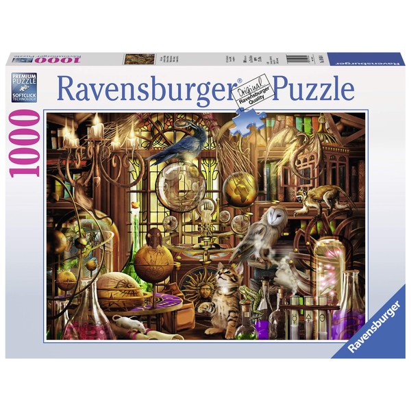 Ravensburger Merlin's Laboratory-1000 Piece Jigsaw Puzzle