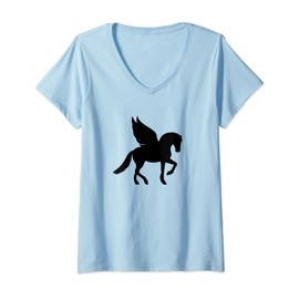 Pegasus Costume. Classic Greek Legend. Horse Pegasus Outfit V-Neck T-Shirt