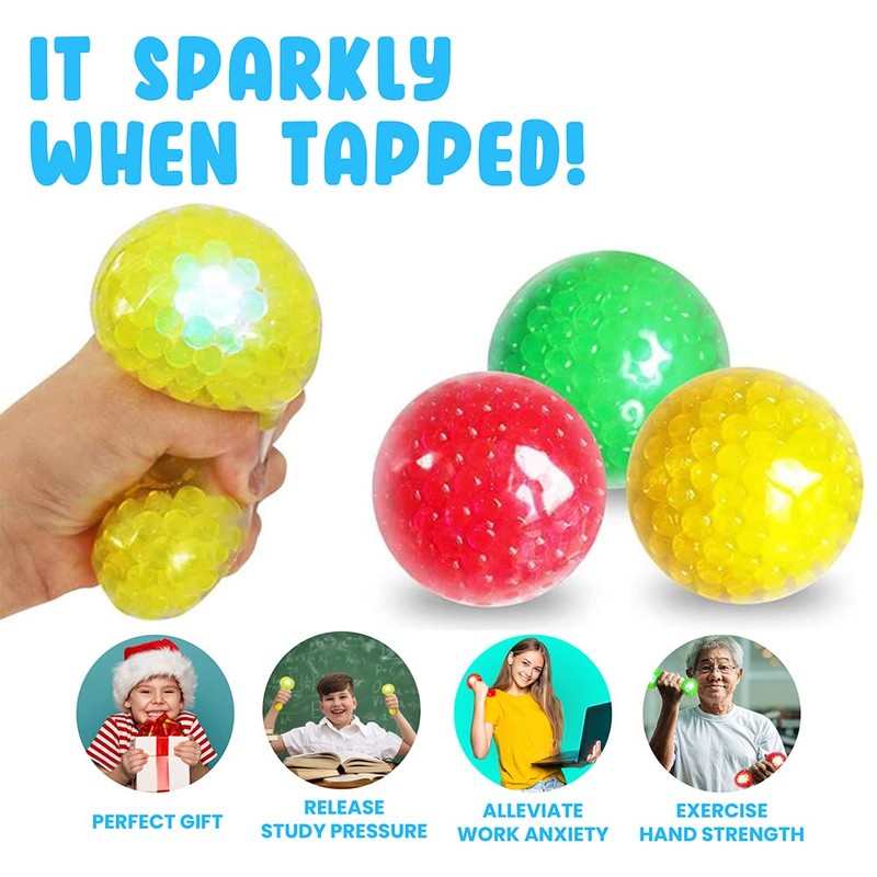 Lavishly - Pack of 3 Anxiety Relief Stress Ball for