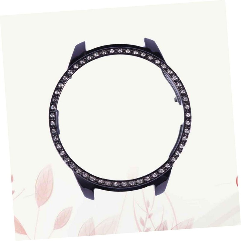 iplusmile Rhinestone Protective Case for Watch Hollow Out Design Lightweight