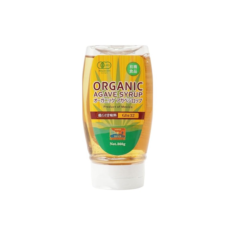 Maya Gold Organic Agave Syrup, 12.7 oz (360 g), Organic