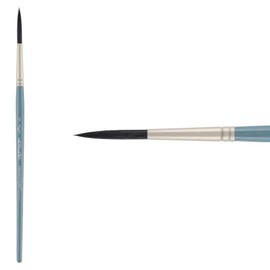 Creative Mark Mimik High Performance Professional Artist Synthetic Squirrel Hair Watercolor Brush- Rigger 6