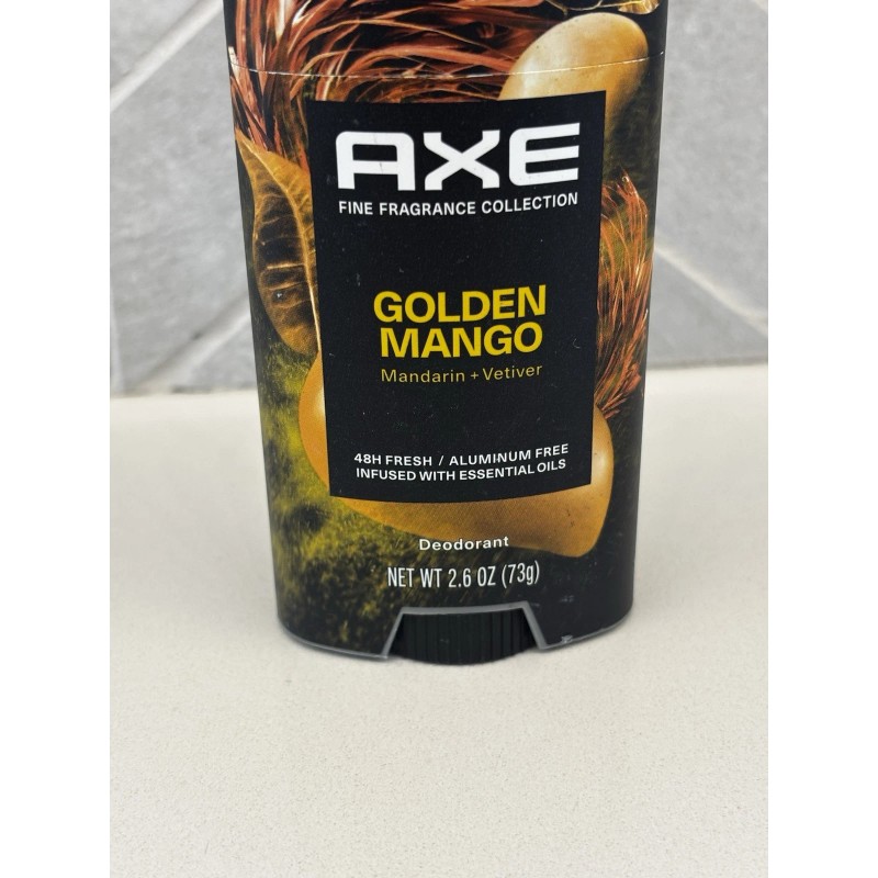 Axe Aluminum Free Deodorant Golden Mango Mandarin + Vetiver 2.6oz