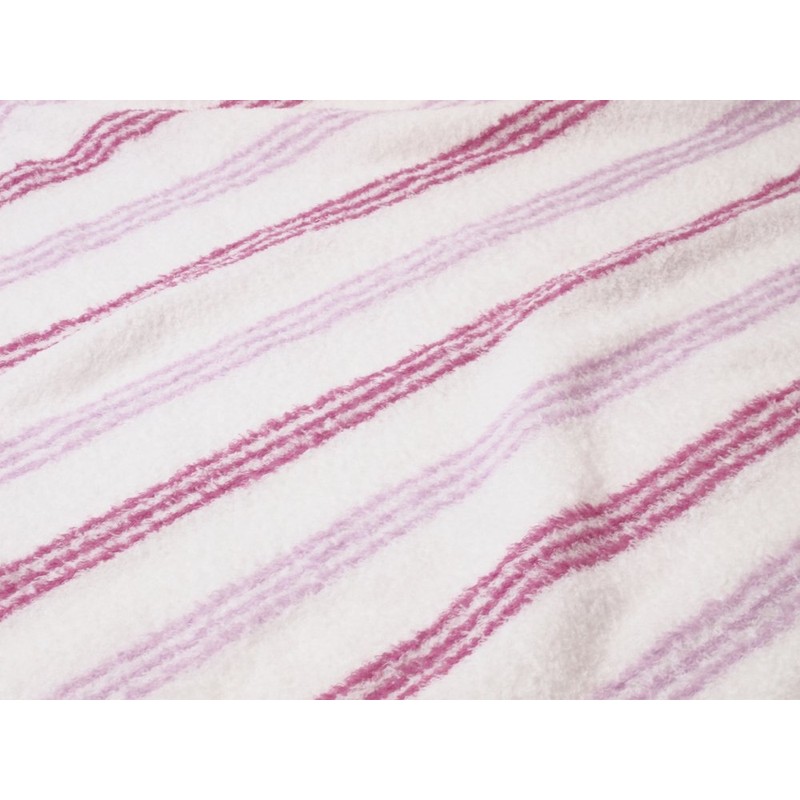 UCHINO 8807Y619 Bath Towel, Oboro Stripe C, Thin, Light and
