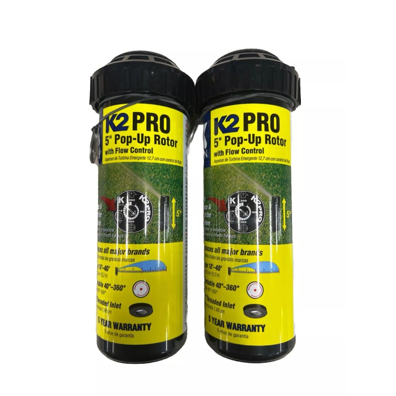 K-Rain K2 Pro 5" Sprinkler Pop-Up Rotor with Flow Control,