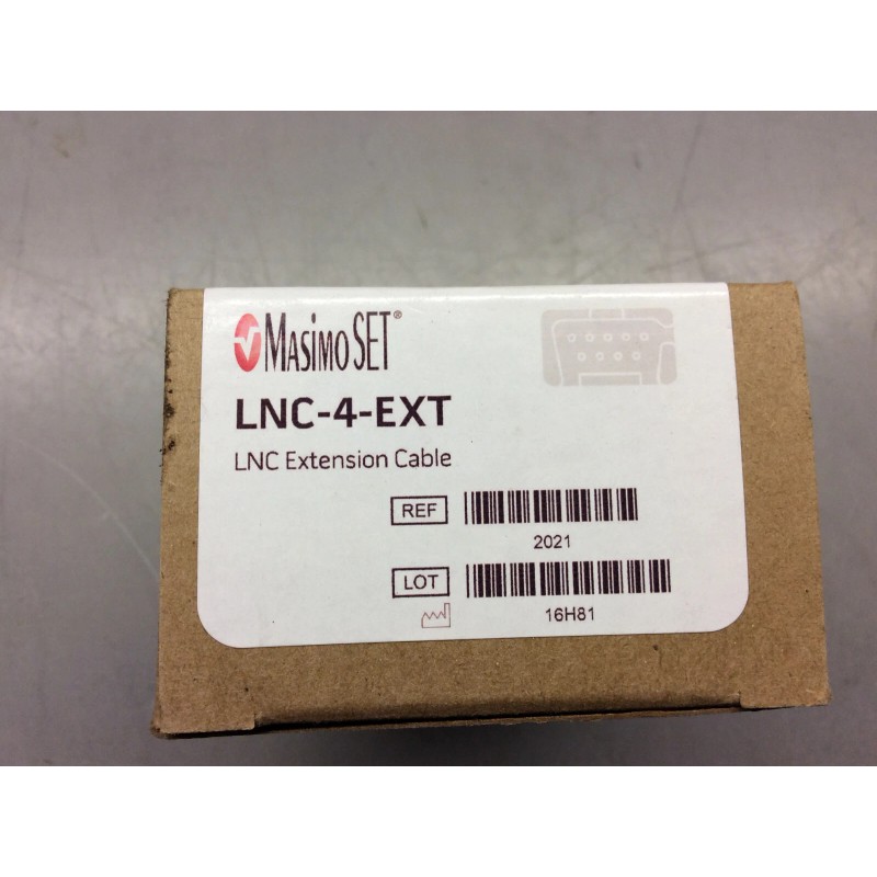 Masimo SET LNC-4-EXT 4ft LNC Extension Cable ref 2021 Sealed