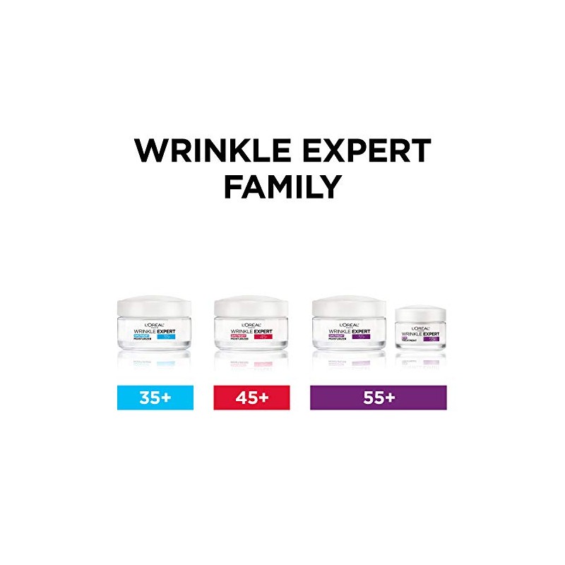 L'Oreal Paris Wrinkle Expert 55+ Anti-Wrinkle Smoothing Calcium Face Moisturizer