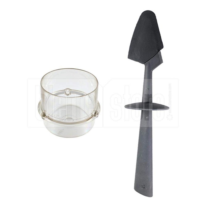 KIT BIMBY TM21 RICAMBI BICCHIERINO DOSATORE CON FARFALLA E SPATOLA