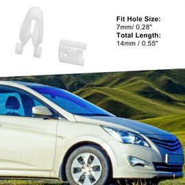 A ABSOPRO Rivet Car Interior Dashboard Panel Trim Clips 7 mm Hole (Set of 10)