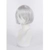 OSIAS 2B Wig Silver Thick Short Heat Resistant Hair