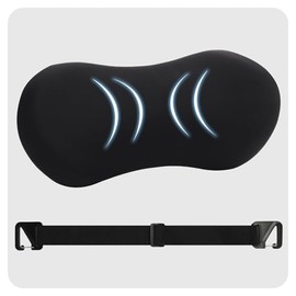 CharmBurst Lendenwirbelkissen Auto, Ergonomisches Lordosenstütze Rückenkissen Stuhl, Orthoback Lendenkissen, Rückenstützkissen Bandscheibenwürfel, Auto Zubehör Lordosekissen