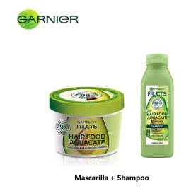 Garnier Mascarilla Y Shampoo Capilar Garnier Fructis Aguacate