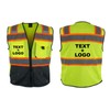 Kolossus Custom High Visibility Safety Vest Front Pockets Reflective Tape