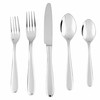 Fortessa Grand City 18/10 Stainless Steel Flatware Gourmet Flat Sauce