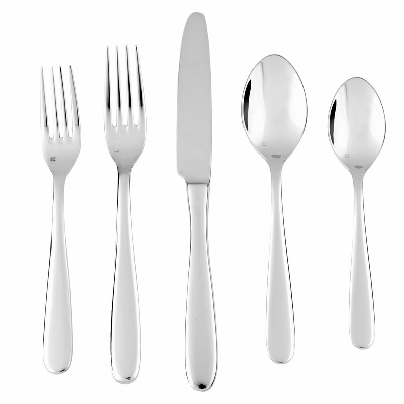 Fortessa Grand City 18/10 Stainless Steel Flatware Gourmet Flat Sauce
