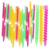 WOONEKY 100pcs Spiral Hair Curlers Perm Rods for Long Hair