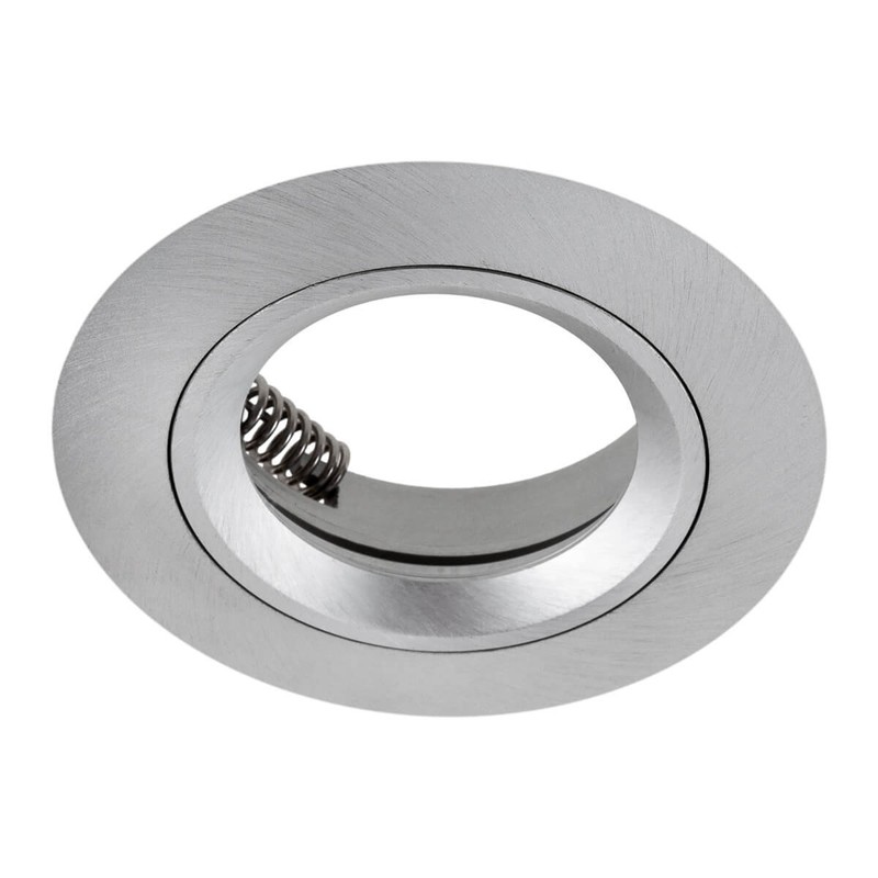 Sebson Recessed Luminaire / Recessed Spotlight, Silver (LED / Halogen)