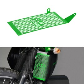 KLR 650 Radiator Grille Guard Cover Protector Compatible with KLR650 2008-2018（Green）