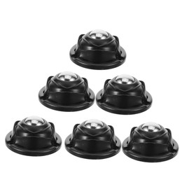 Zerodeko 6 Piezas Mini Ruedas Adhesivas Giratorias para Muebles Y Electrodomésticos Pequeños 1.77X1.77X0.78In Ruedas Autoadhesivas De Fácil Instalación Sin Perforación para Uso En Hogar