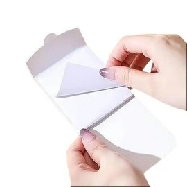 50 pieces Portable Tearable Adhesive paper,Sticker Portable Lint Remover, Note Paper Design