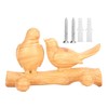 Resin Bird Coat Hook Wall Mounted Hat Towel Bag Hanger