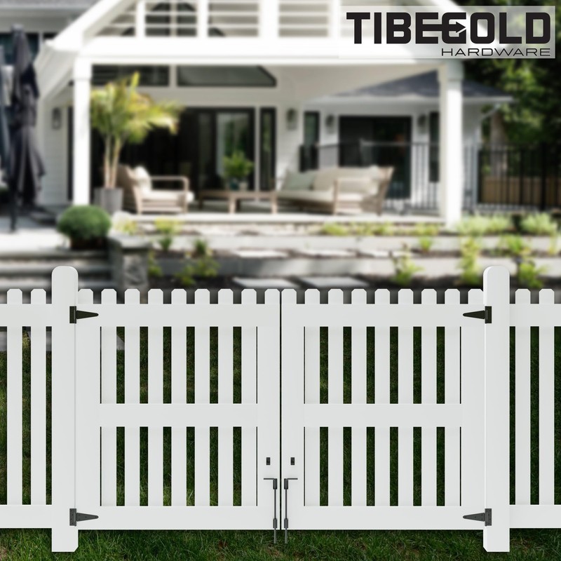 TIBEGOLD 36" Heavy Duty Cane Bolt Gate Drop Rod, Extra