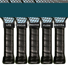 5 Pack - Variety Pack - Reset Bands - Grip Bands for Pickleball Paddles, Tennis Rackets, and Hockey/Lacrosse Sticks + Video Course to Master Mental Resilience - 5 Pieces - Variety Pack