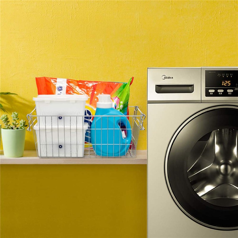 SANNO Chest Freezer Basket Stackable Baskets, Pantry Storage and Organization