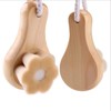 Manual Facial Cleansing Brush Ultra Soft Bristles Wooden Face Brushes