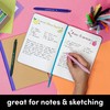 PAPERAGE Lined Journal Notebooks, 3 Pack, (Yellow, Blush & Turquoise),