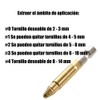 Juego de Extractores de Tornillos 5 Piezas Extractor de Tornillo