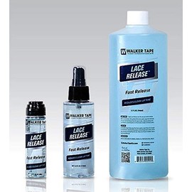 Walker Tape Co. Lace Glue or Adhesive Tape Remover - Works on Bond Residue Buildup for Cleaner Wig and Healthy Scalp - Thin Mesh Damage Protector - 32 oz Bottle