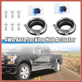 ACROPIX 2 Pcs 4x4 Auto Locking Hub 4WD Locking Hub Actuator for Ford F-150 2004-2016 for Ford Expedition 2003-2015 for Lincoln Navigator 2003-2017 7L1Z3C247A 4 Wheel Drive Car Parts