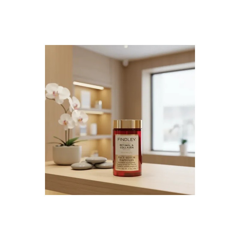 Findley Retinol & Collagen Sérum Facial Nocturno 60 Cápsulas