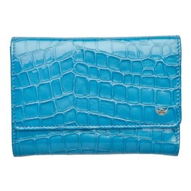 Golden Head Cayenne Ladies Purse Wallet Azure, blue, rfid wallet