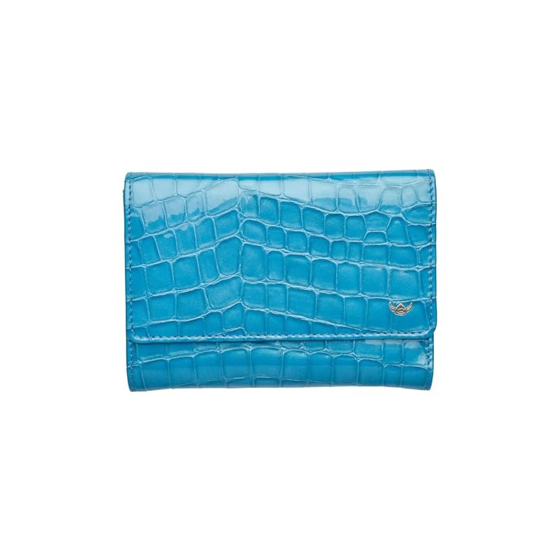 Golden Head Cayenne Ladies Purse Wallet Azure, blue, rfid wallet